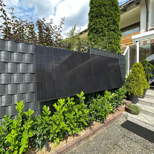 ZaunPV Flexx Montagepaket für 2 PV-Module 10-20 Grad anwinkelbar