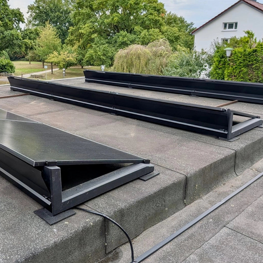 WATTSTONE 15° - PV-Aufständerung aus Feinbeton ohne Zubehör