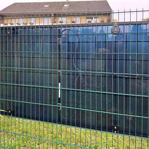 ZaunPV Komplettset Flat für 2 PV-Module
