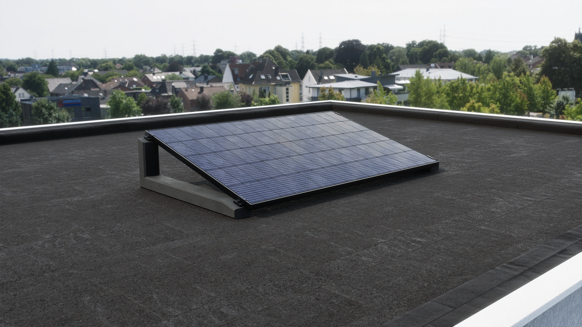 Wattstone 15° Komplettset für 2 PV-Module in Südausrichtung