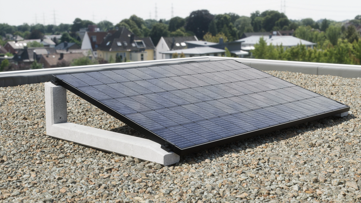Wattstone 15° Komplettset für 2 PV-Module in Südausrichtung