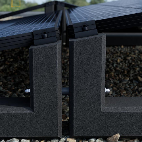 Wattstone 10°XL & 10°V2 Komplettset für 2 PV-Module in Segel Ausrichtung