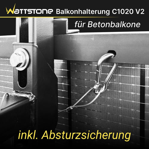 Balkonhalterung C1020 V2 für Betonbalkone