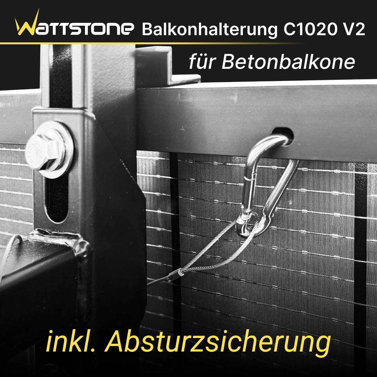 Balkonhalterung C1020 V2 für Betonbalkone
