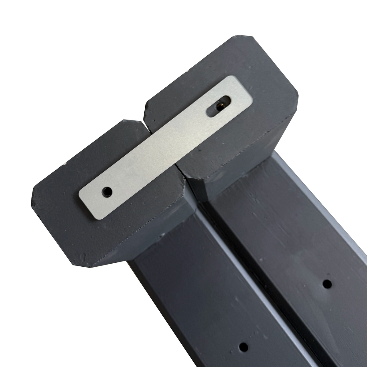 Wattstone Connection Plate 160x30x3mm aus Magnelis® Stahl korrosionsbeständig