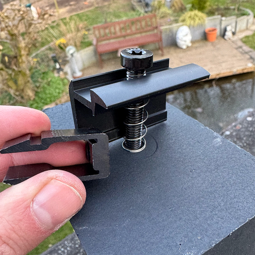 Wattstone 10°XL & 10°V2 Komplettset für 2 PV-Module in Segel Ausrichtung