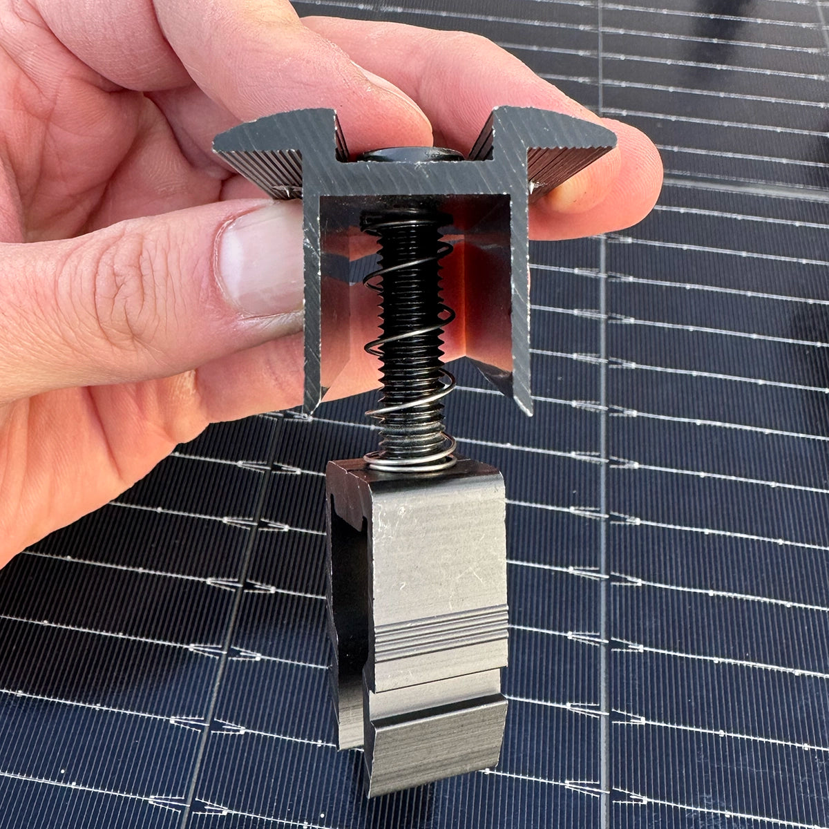 Wattstone 15° Komplettset für 2 PV-Module in Südausrichtung