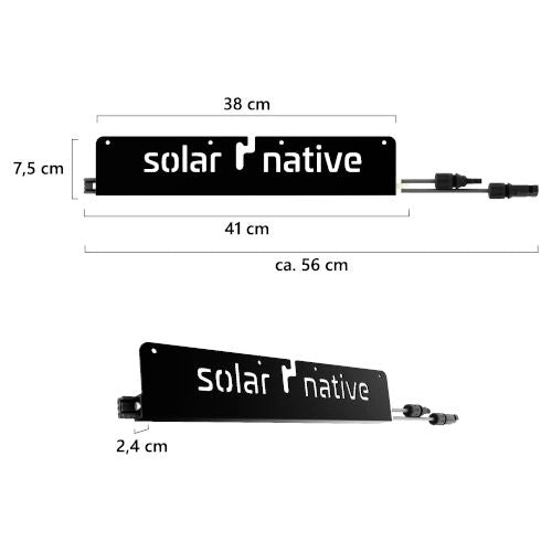 solarnative PowerStick Balcony 350, WATTSTONE b2b
