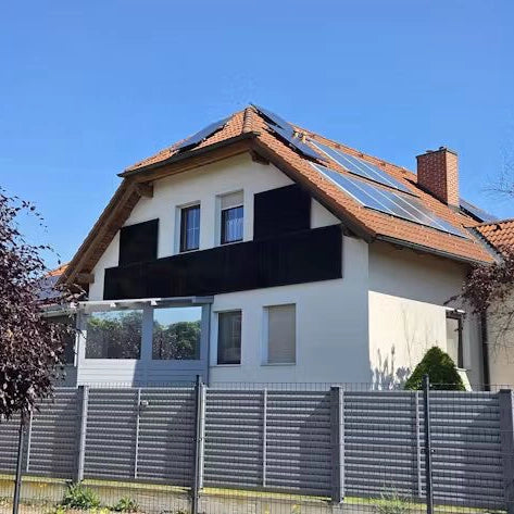 WandPV Premium V3 verdecktes Montagesystem horizontal Komplettset für 2 PV-Module