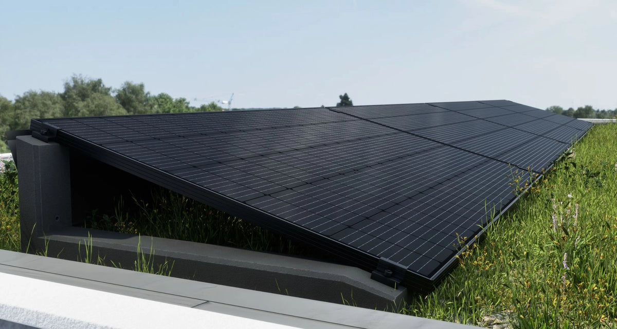 Wattstone 15° Komplettset für 2 PV-Module in Südausrichtung