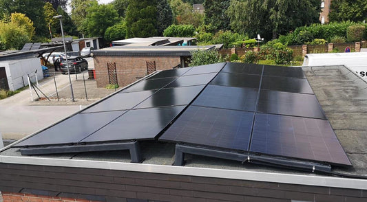 Wattstone 6° Komplettset für 4 PV-Module (horizontale Montage) in Ost-West Ausrichtung