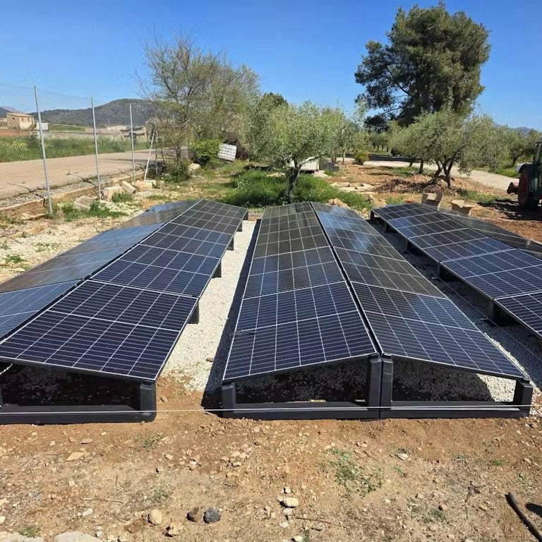 WATTSTONE 10° XL - Gründach PV-Aufständerung aus Feinbeton ohne Zubehör