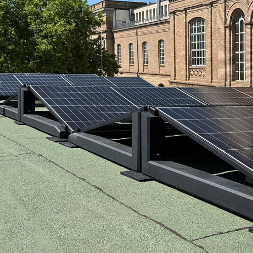WATTSTONE 15° - PV-Aufständerung aus Feinbeton ohne Zubehör