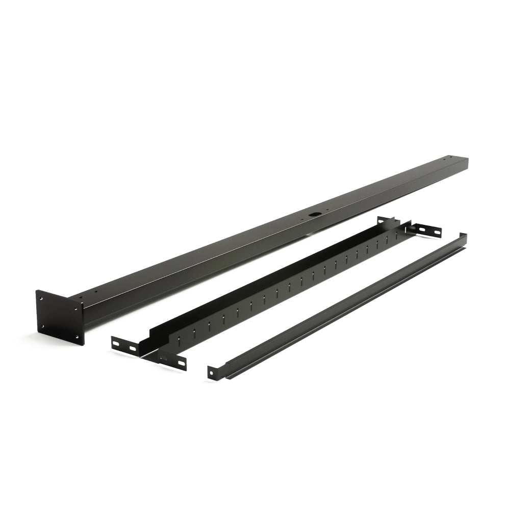 ZaunPV Blacksteel 2m - Starterset für 4 PV-Module
